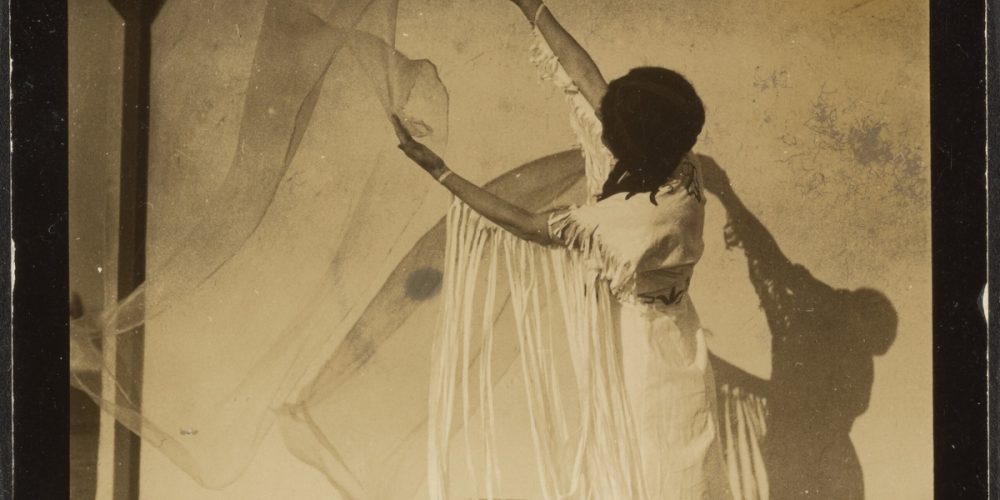 Florence Dancing in Native American Costume by Louis Fleckenstein

More:

 Original public domain image from Getty Museum