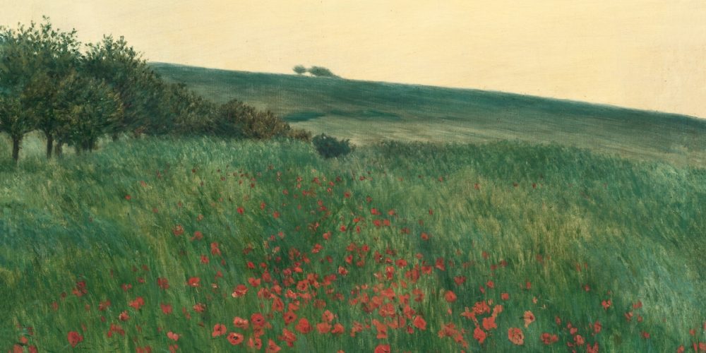 Red poppies (1910) oil painting by Frantiek Kaván. Original public domain image from Web umenia. Digitally enhanced by rawpixel.

More:

 Original public domain image from Web umenia